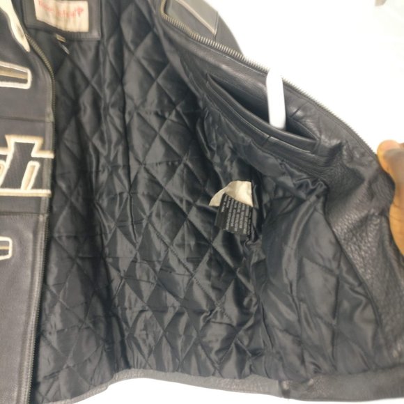 Schott NYC "Rose" Limitededition Motocross biker leather jacket Vintage Perfecto - Picture 7 of 11